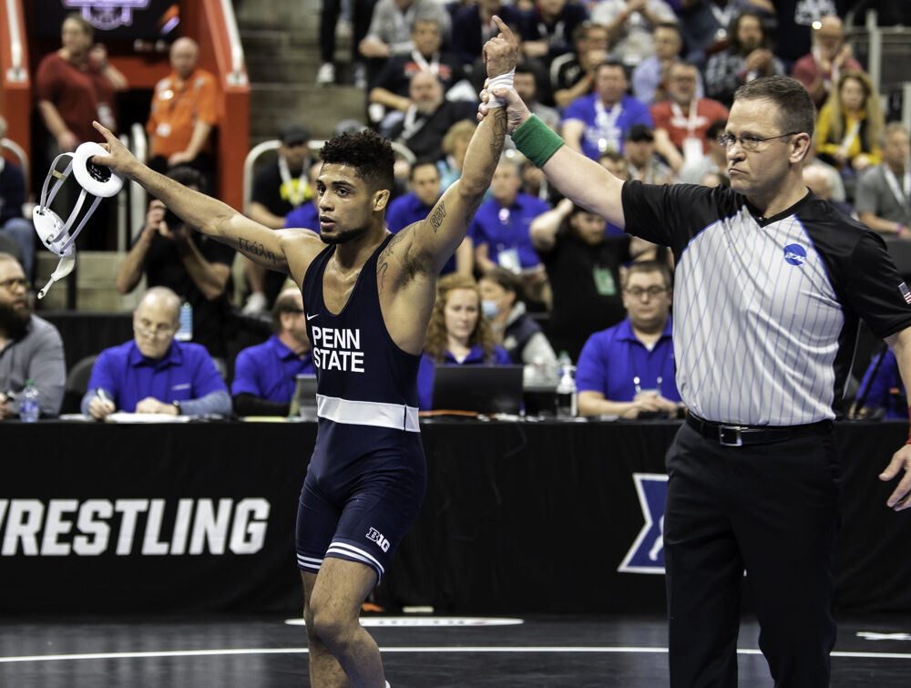 PSU Wrestling vs. Iowa, Bravo-Young